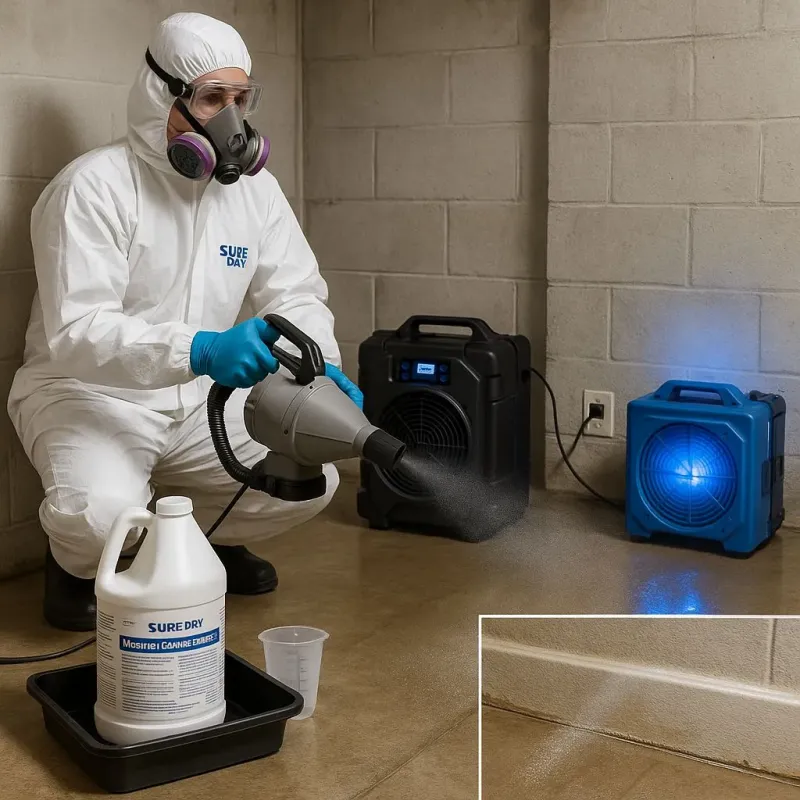 Sanitization and Odor Removal process in Preston, MN